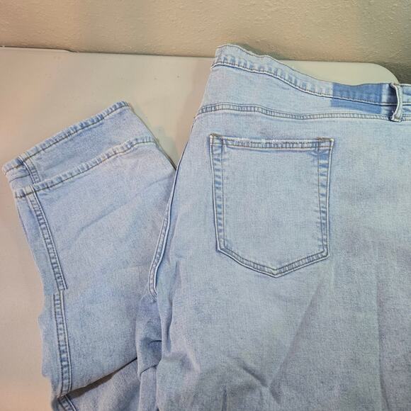 Abercrombie & Fitch Ultra High Rise The '90s Slim Straight Curve Love Jean Sz 37 - Picture 5 of 6